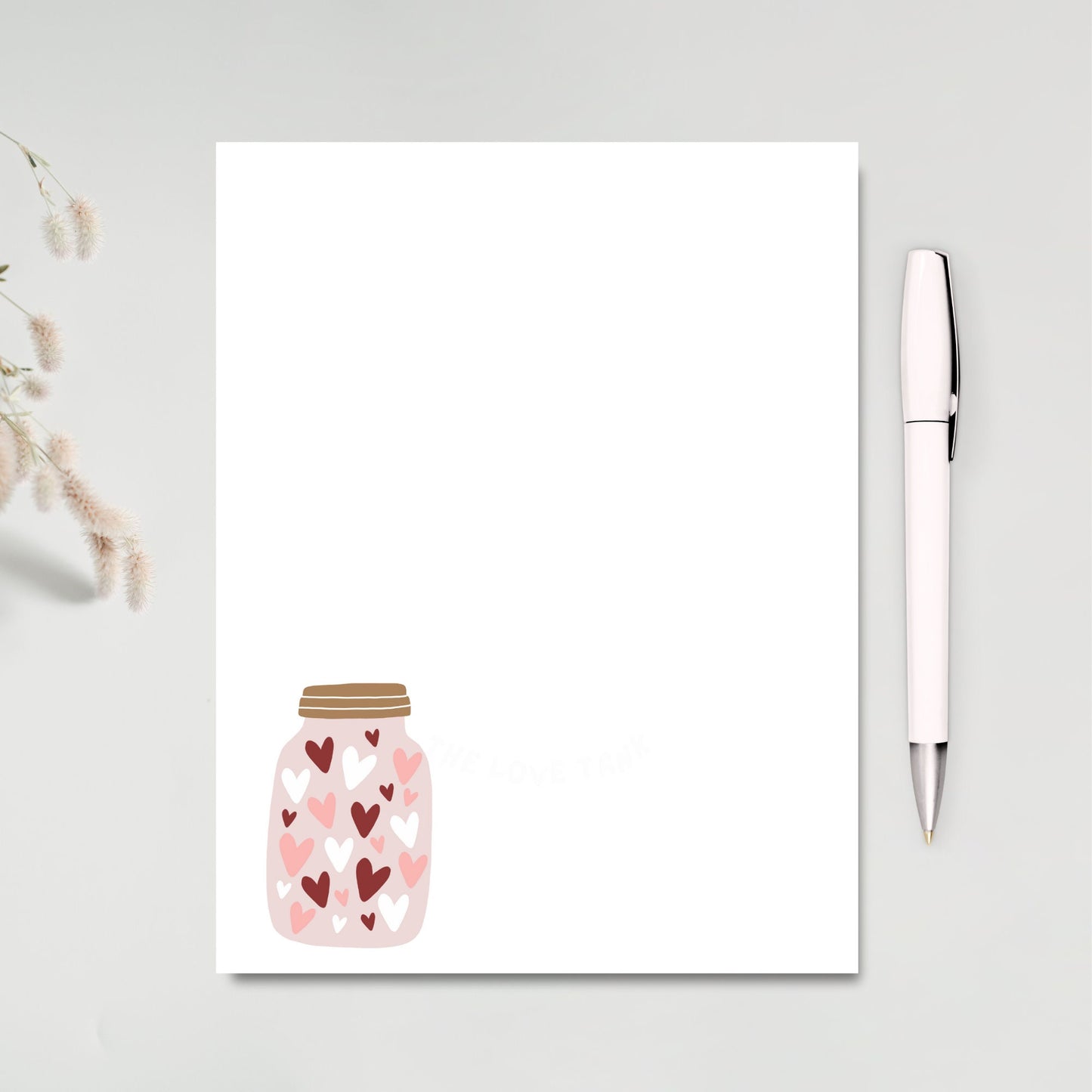 Cute Valentine's gift with a love note jar makes a cute Valentine gift personalized valentines gift to a niece or friend