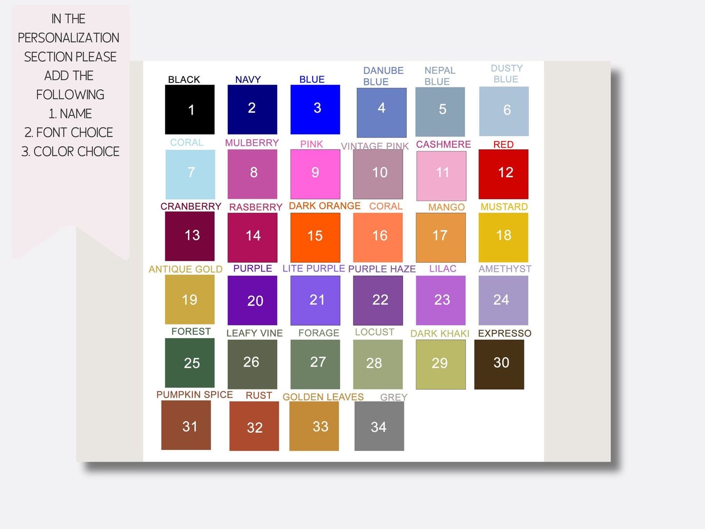 Personalized gift notepad writing paper will make a nice hostess gift