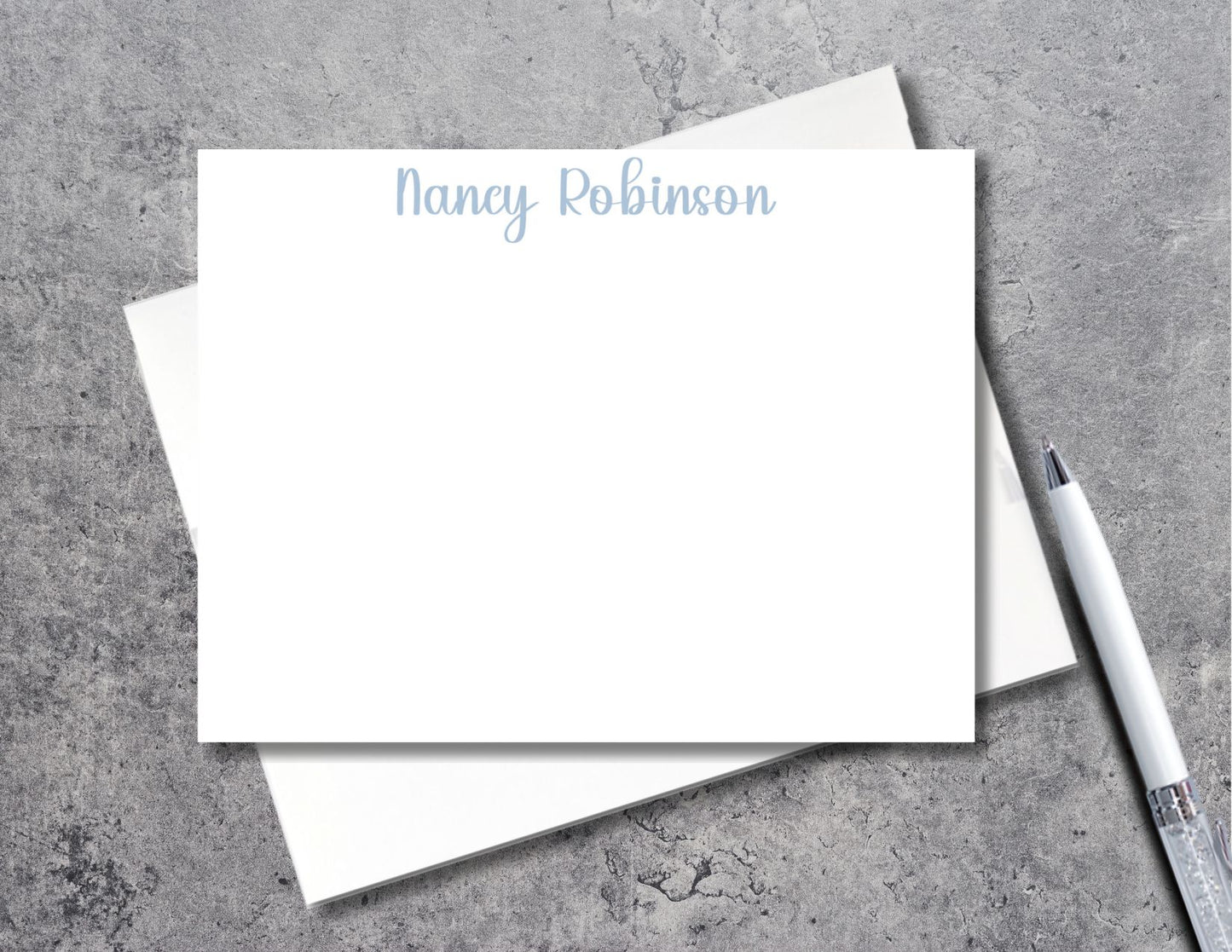 Custom Listing for Joan Joffe | 12 Flat Notecards with White Envelopes