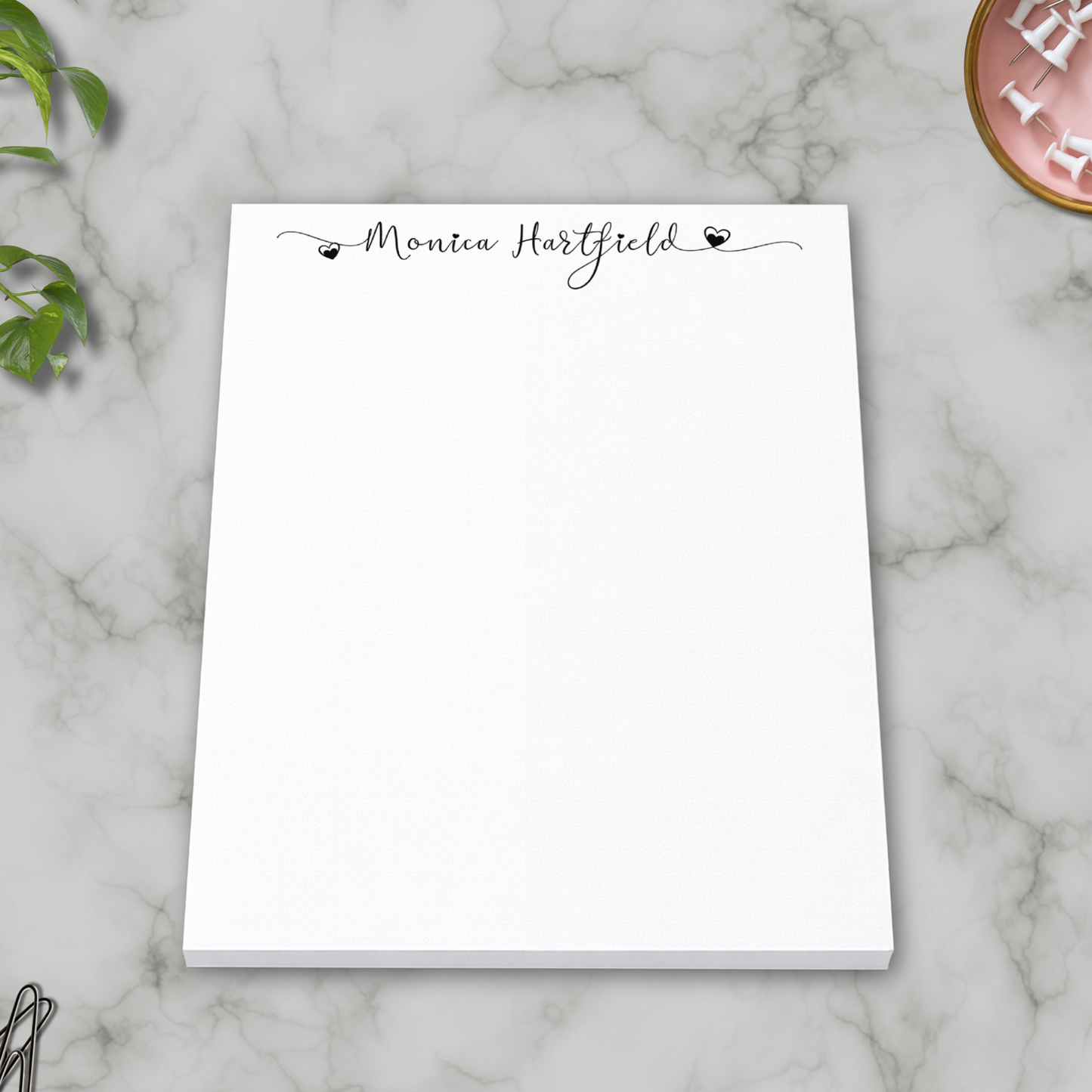 Custom stationery| appreciation gift | 60 sheet letter writing pad
