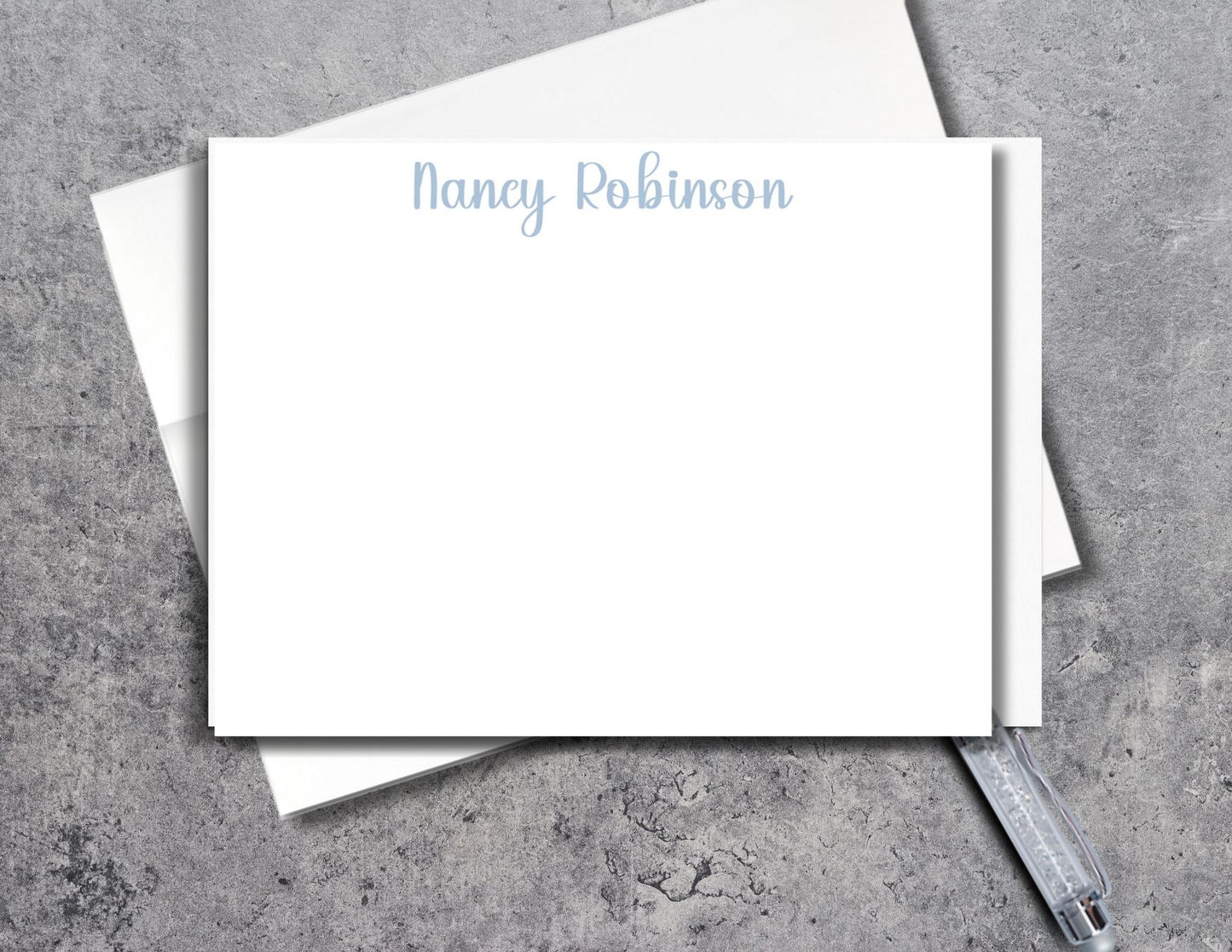 Custom Listing for Joan Joffe | 12 Flat Notecards with White Envelopes