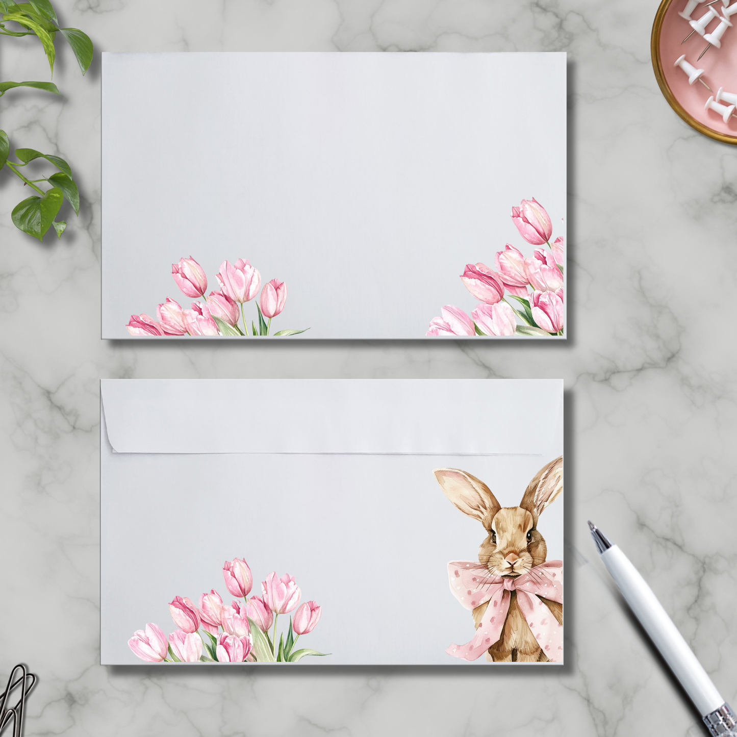 Small notepad and envelope set | 60 tear-off notepad and envelopes| letter writing set
